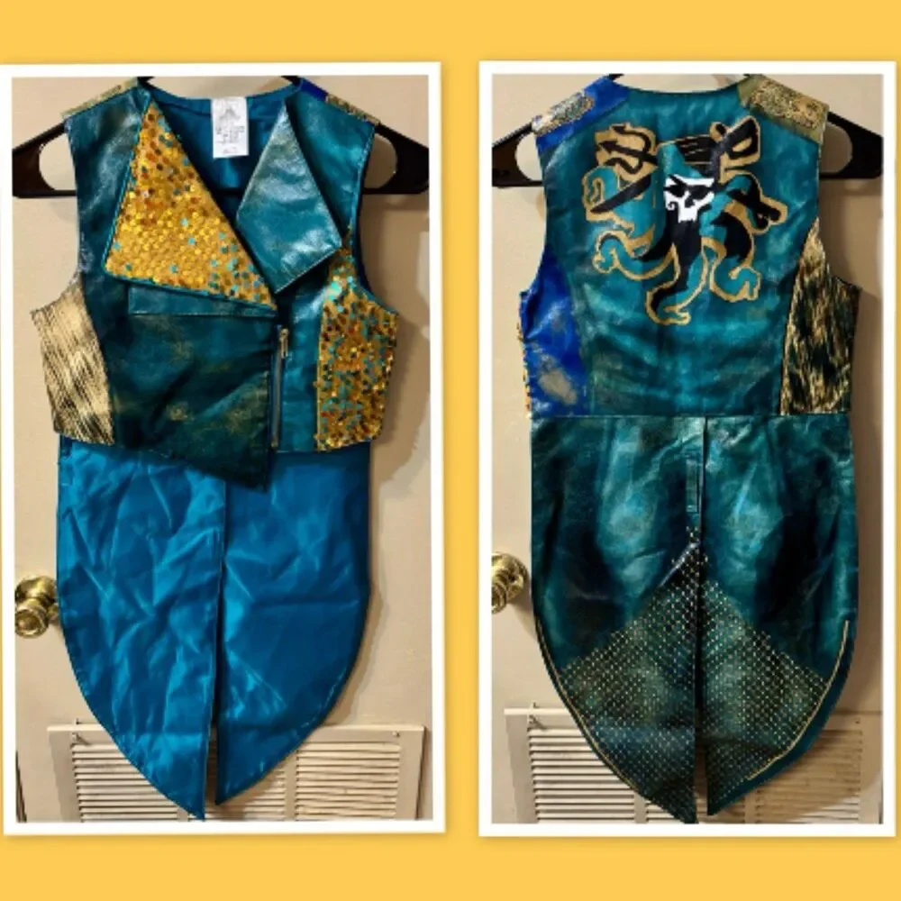 Disney Store Disney Descendants 3 Uma Costume ~ Size 9/10 ~ Complete Costume - Picture 3 of 5